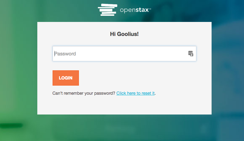 Logging in to your OpenStax or OpenStax Tutor Beta account