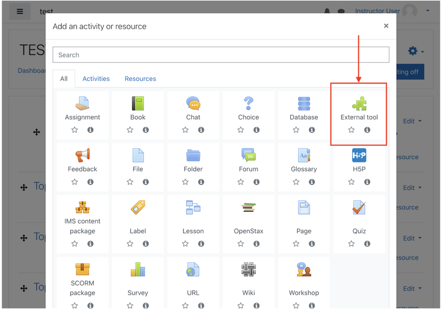 How do I create an OpenStax Assignable beta assignment in Moodle version 3.10 or later?