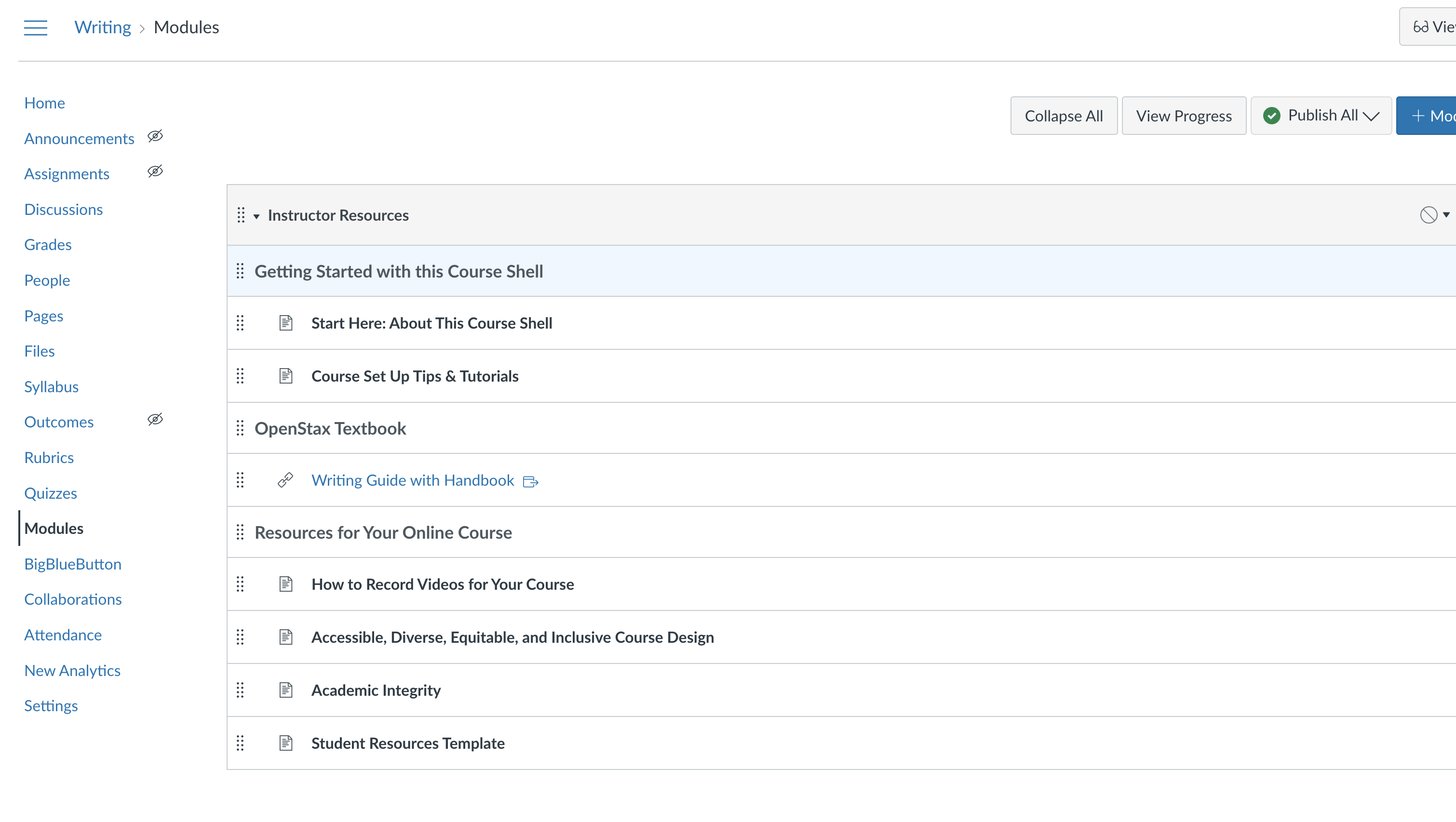 Getting Started Content Available in Cartridge