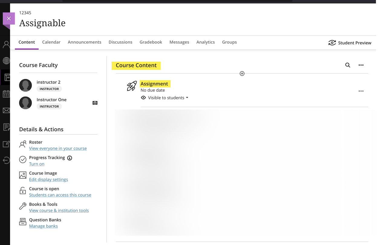 Assignment will be available in Course Content