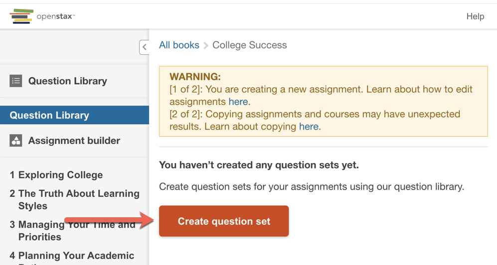 Create Question Set
