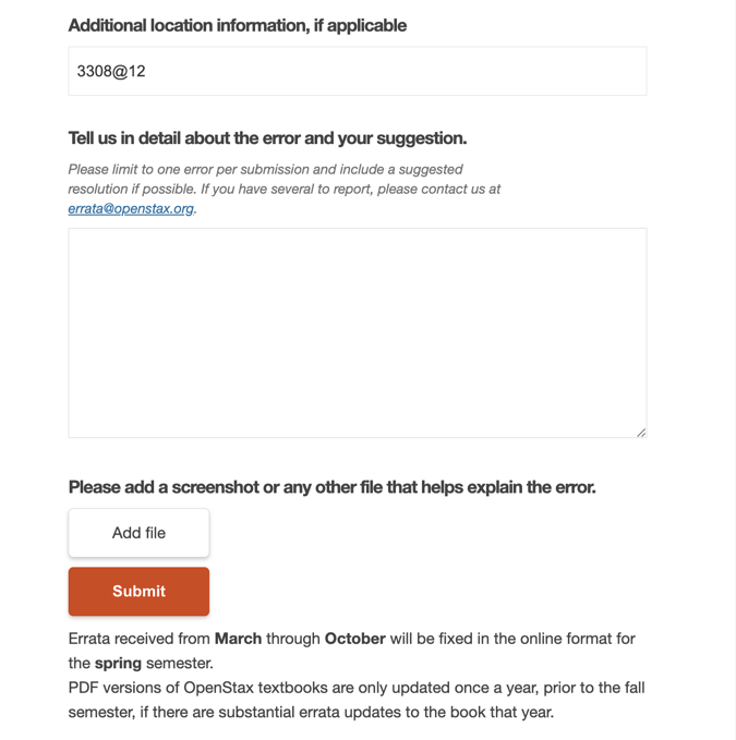 Image showing text box with a prompt to add additional information.