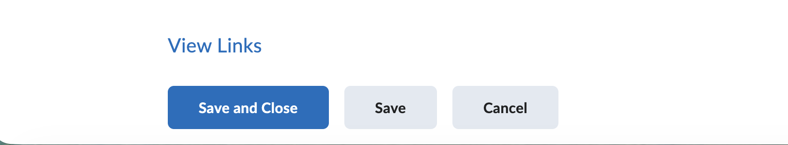 The View Links area with the deep linking link field and the app URL entered